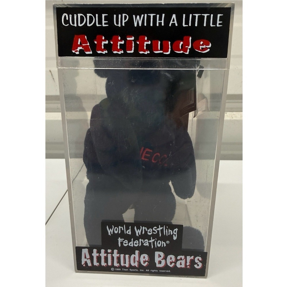 WWF Stone Cold Steve Austin Attitude Bear 1999 Main Event 29132 of 40000